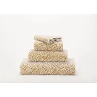 Abyss & Habidecor Gästehandtuch Vasco Gold (40 x 75 cm)