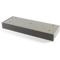 NOVY Sockel Umluftbox mit monoblock grau, Höhe 98 mm 7923400