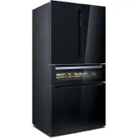 Siemens KF96RSBEA, Freistehend, French door, Schwarz, 572 l, SN-T, C