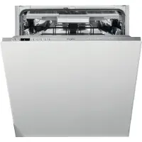 Whirlpool WIO 3T133 PLE, Voll integriert, Standardgröße (60 cm), Edelstahl, Edelstahl, Tasten, 0,13 m