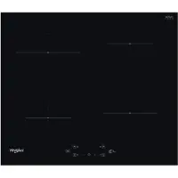 Whirlpool WS Q2760 BF, Schwarz, Integriert, 60 cm, Zonen-Induktionskochfeld, Glaskeramik, 4 Zone(n)