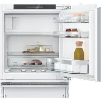 Siemens Einbaukühlschrank "KU22LADD0", Energieeffizienz: D, silber (weiß), Linksanschlag, wechselbar, Kühlschränke, HyperFresh 0 C plus: hält Fisch und Fleisch länger frisch, Einbaukühlschrank