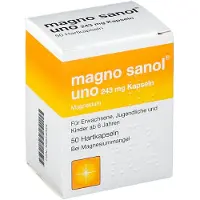 Magno sanol uno 243 mg Kapseln 50 St Hartkapseln