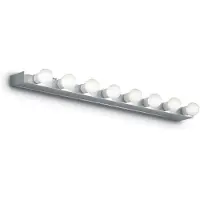 Ideal Lux PRIVE' AP8, Oberfläche, 8 Glühbirne(n), E14, IP20, Chrom