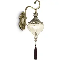 Ideal Lux Wall Lights - Vintage Harem Wandlampen Metall Messing brüniert 1 Licht E27