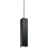Ideal Lux Moderne Aufhängung Himmel Metall Schwarz 1 Licht Gu10 7W 3000K Warmes Licht