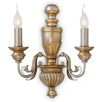 Ideal Lux DORA AP2, Oberfläche, 2 Glühbirne(n), E14, IP20, Gold