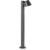 Ideal Lux Moderne Stehleuchte Gas Aluminium Anthrazit 1 Licht Gu10