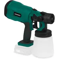 Vonroc Akku Lackierpistole - 20V (exkl. Akku & Schnellladegerät) - Kapazität 800 ml - Inkl. Zubehör