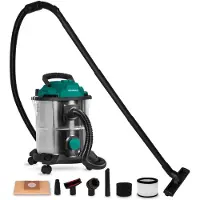 Vonroc Nass- und Trockensauger 1400W - 20L Tank und 6m Stromkabel