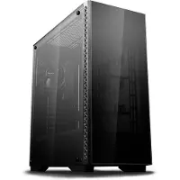 DeepCool Matrexx 50, Midi Tower, PC, Schwarz, ATX, EATX, micro ATX, Mini-ITX, ABS Synthetik, SPCC, Gehärtetes Glas, Gaming