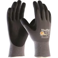 ATG Handske MaxiFlex Ultimate S.8 fingerdyppet strikhandske i nylon/lycra med nitril belægning