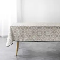 Douceur d'intérieur Tischdecke NAPPE RECTANGLE 150 x 240 CM POLYESTER IMPRIME GRIS herren
