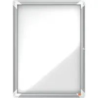 Nobo Premium Plus 4xa4 Blatt Außendisplay Magnetisch Weißer Hintergrund