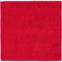 Cawö Gesichtshandtuch Noblesse2 Rot (6er Set)