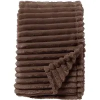 Id Kuscheldecke 'Ricky' 150 x 200 cm Chocolate Martini - Braun