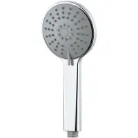 Big Buy Cooking Duschkopf EDM 01330 ABS Chrom Rund 10,3 x 3 x 23,5 cm