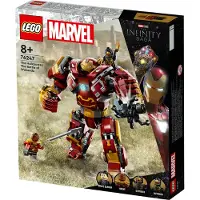 LEGO 76247 Marvel Hulkbuster: Der Kampf von Wakanda, Avengers Infinty War Spielzeug mit Bruce Banner Minifigur, Action-Figur für Kinder ab 8 Jahren