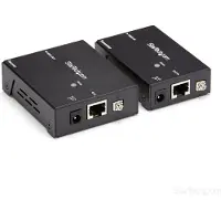 StarTech.com .com HDMI über CAT5e HDBaseT Extender - POC Stromversorgung über Kabel - Ultra HD 4K, 4096 x 2160 Pixel, AV-Sender & -Empfänger, 70 m, Kabelgebunden, Schwarz