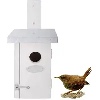 Esschert Design Nistkasten Zaunkönig Weiß (wit)