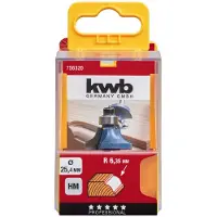 Kwb 756320, Ovolo Bit, 6,35 mm, 2,54 cm, 8 mm, 1 Stück(e)
