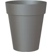 Artevasi Topf capri ro hoch d46cm antraciet (grijs,zwart)
