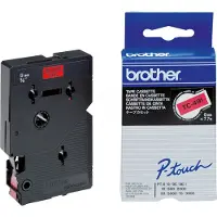Brother TC-491, Schwarz auf rot, TC, Japan, 5 Jahr(e), , P-touch PT8E, PT500, PT2000, PT3000, PT5000