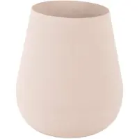 Present Time texturierte metallvase boaz