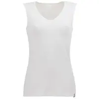 Trigema Tanktop "Trägershirt aus Viskose", Damen, Gr. S, weiß, Single Jersey, 94% Viskose, 6% Elasthan, Basic, lang, V-Ausschnitt, Tops Tanktop