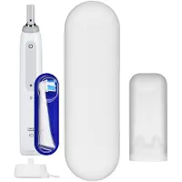Oral-B Elektrische Zahnbürste iO4 wiederaufladbar, für Erwachsene, die Anzahl der Bürstenköpfe umfasst 1, ganz weiß, Anzahl der Zahnputzmodi 4 (IO4 QUITE WHITE)