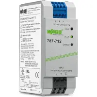 Wago 787-712, 60 W, 85 - 264 V, 47 - 63 Hz, 0.7 - 1.2 A, Passiv, 20 ms