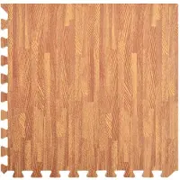 vidaXL Bodenmatten 12 Stk. Holzmaserung 4,32 m² EVA-Schaumstoff