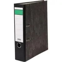 No name Neutralware 120006900 Ordner A4 80mm RC Pappe schwarz