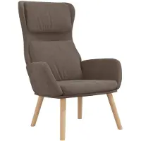 vidaXL Relaxsessel Braun Samt