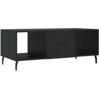 vidaXL Couchtisch Schwarz 102x50x40 cm Holzwerkstoff