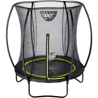 Exit Silhouette Trampolin ø183cm, auf Beinen, Rund, für Kinder, Grün