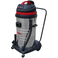 Nilfisk Våd/tør støvsuger Nilfisk Viper LSU395-EU 3 motorer 95 l Sort, rød, rustfrit stål