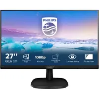 Philips V Line Full-HD-LCD-Monitor 273V7QDSB/00, 68,6 cm (27"), 1920 x 1080 Pixel, Full HD, LED, 4 ms, Schwarz
