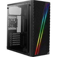 Aerocool Streak Midi Tower Schwarz