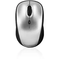 Modecom MC-WM6 Optische Funkmaus, Grau-Schwarz, 1600 DPI, kabellos, USB Empfänger, für Rechtshänder und Linkshänder, PC und Laptop