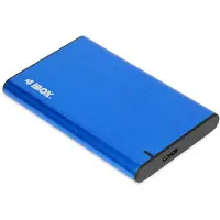 IBox HD-05, HDD / SSD-Gehäuse, 2.5", Serial ATA III, 5 Gbit/s, USB Anschluss, Blau