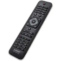 Savio RC-10 do TV Philips, TV, IR Wireless, Drucktasten, Schwarz