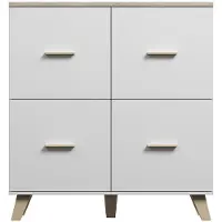 Cama Meble LOTTA KOM110 4D Wohnzimmer-Sideboard 4 Tür(en)