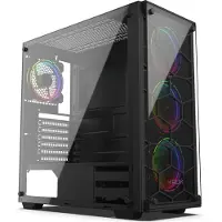 Krux LEDA ATX Tower Schwarz