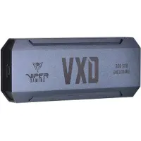 Patriot Memory VXD, SSD-Gehäuse, M.2, PCI Express 3.0, 10 Gbit/s, Hot-Swap, Silber