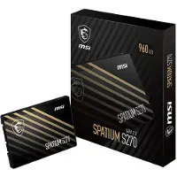 MSI Spatium S270 SATA 2.5 960GB, 960 GB, 2.5", 500 MB/s, 6 Gbit/s