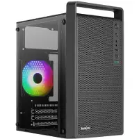 Aerocool Mini-Tower CS-109-G-BK-v1 FRGB schwarz (AEROPGSCS-109G-BK-V1)