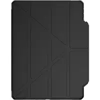 Itskins Hybrid Solid Folio Klapphülle für das iPad Air 11 Zoll (2024) M2 / Air 5 (2022) / Air 4 (2020) - Schwarz