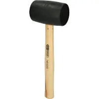 Ks Tools 140.5222, Schläger, Gummi, Holz, 31 cm, 560 g, 500 g