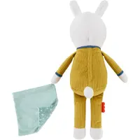 Mattel GMN58 - Fisher-Price - Traumhäschen Schlafbegleiter mit Licht und Sound, plüsch